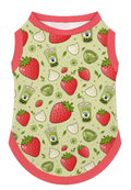 Strawberry Matcha Pet Ice Silk Tank Top