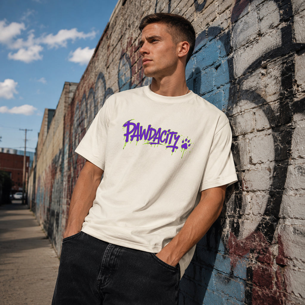 Pawdacity™ Streetwear Oversized Unisex Tee