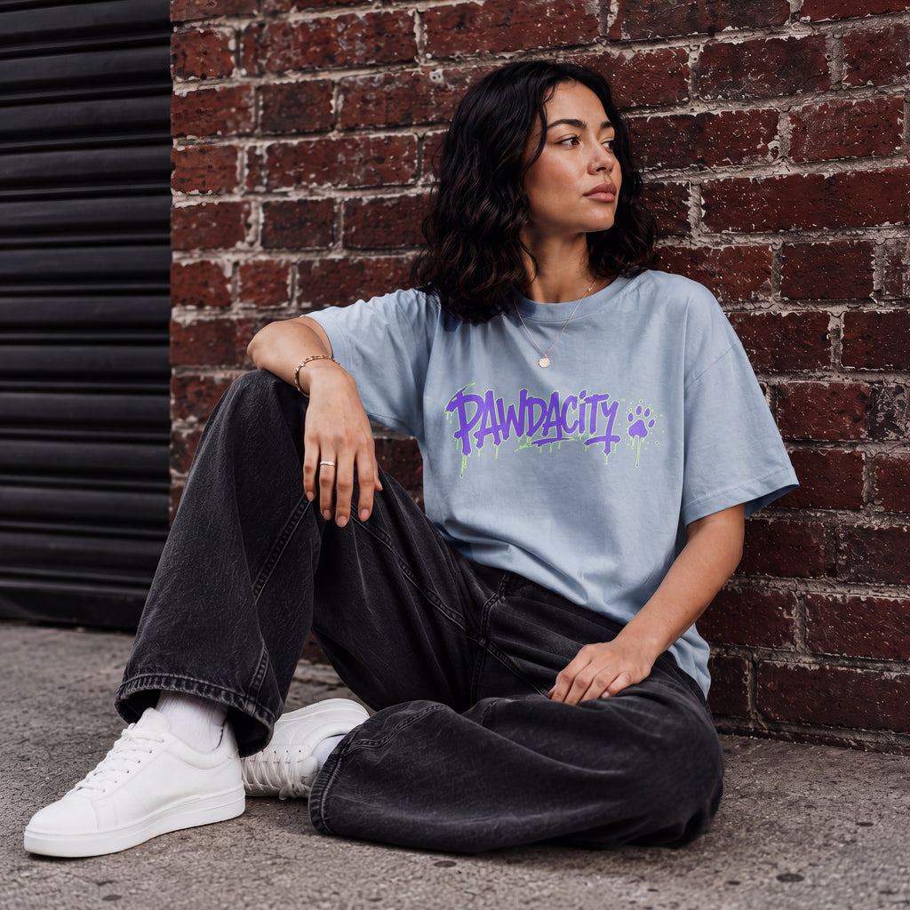 Pawdacity™ Streetwear Oversized Unisex Tee