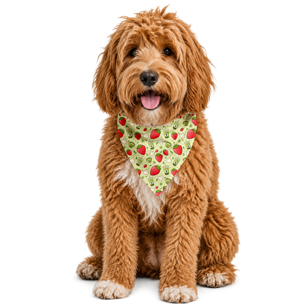 Strawberry Matcha Bandana