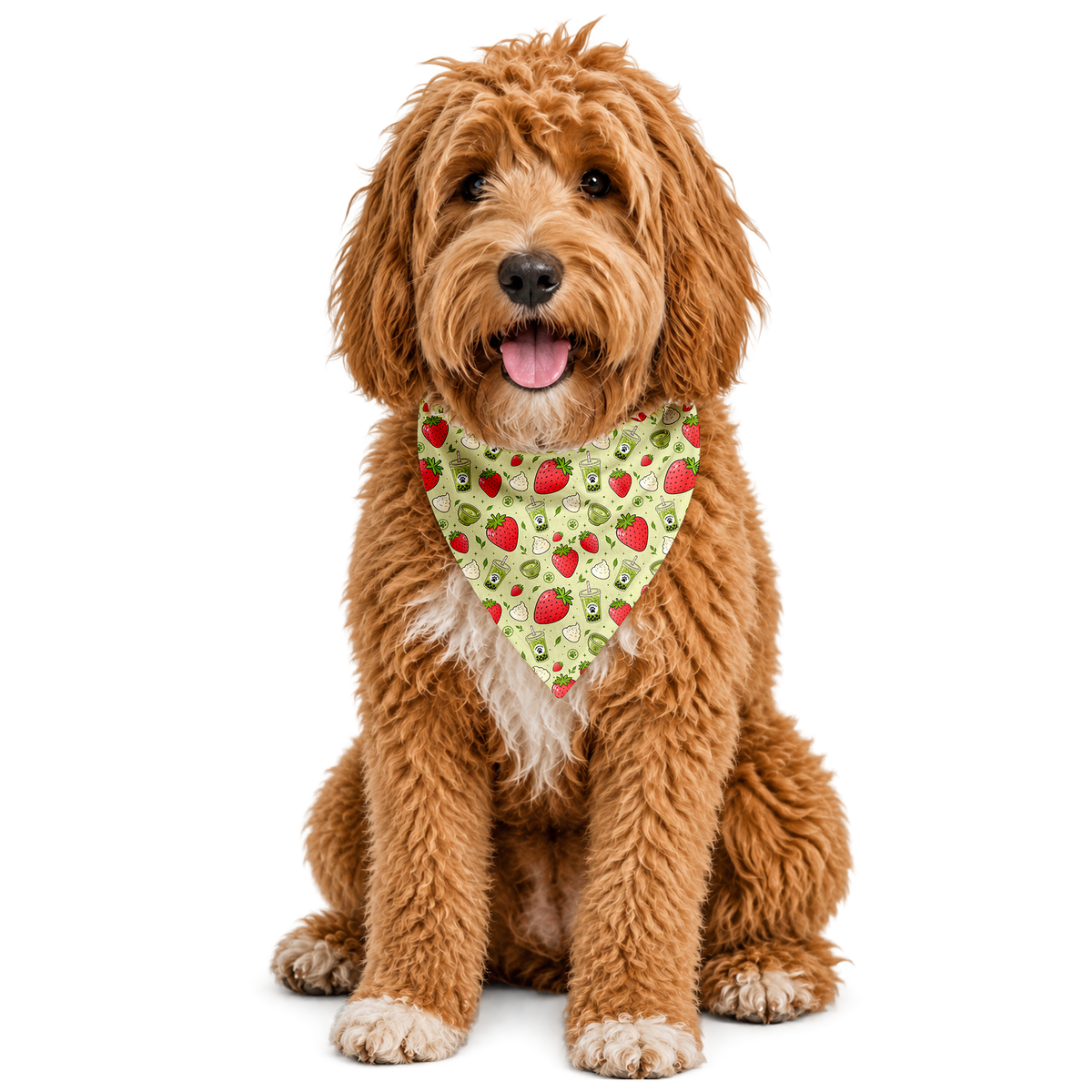 Strawberry Matcha Bandana