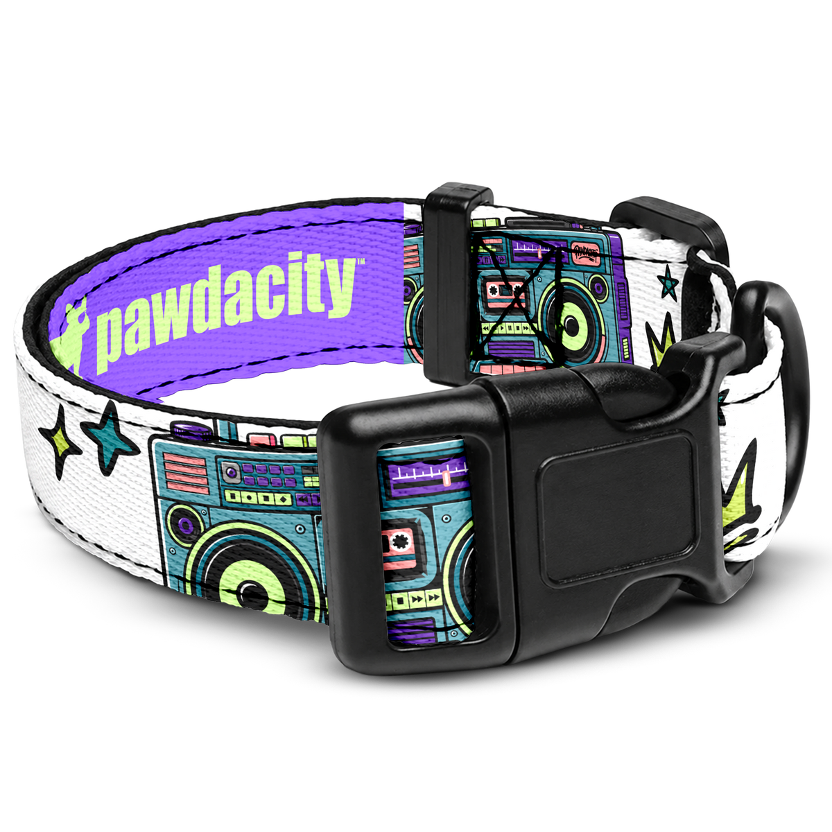 Boombox Dog Collar