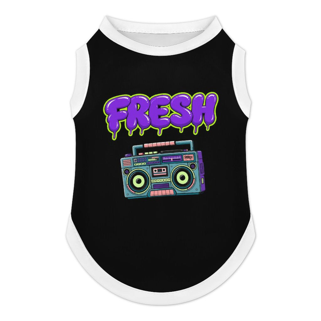 Fresh Boombox Dog Tank