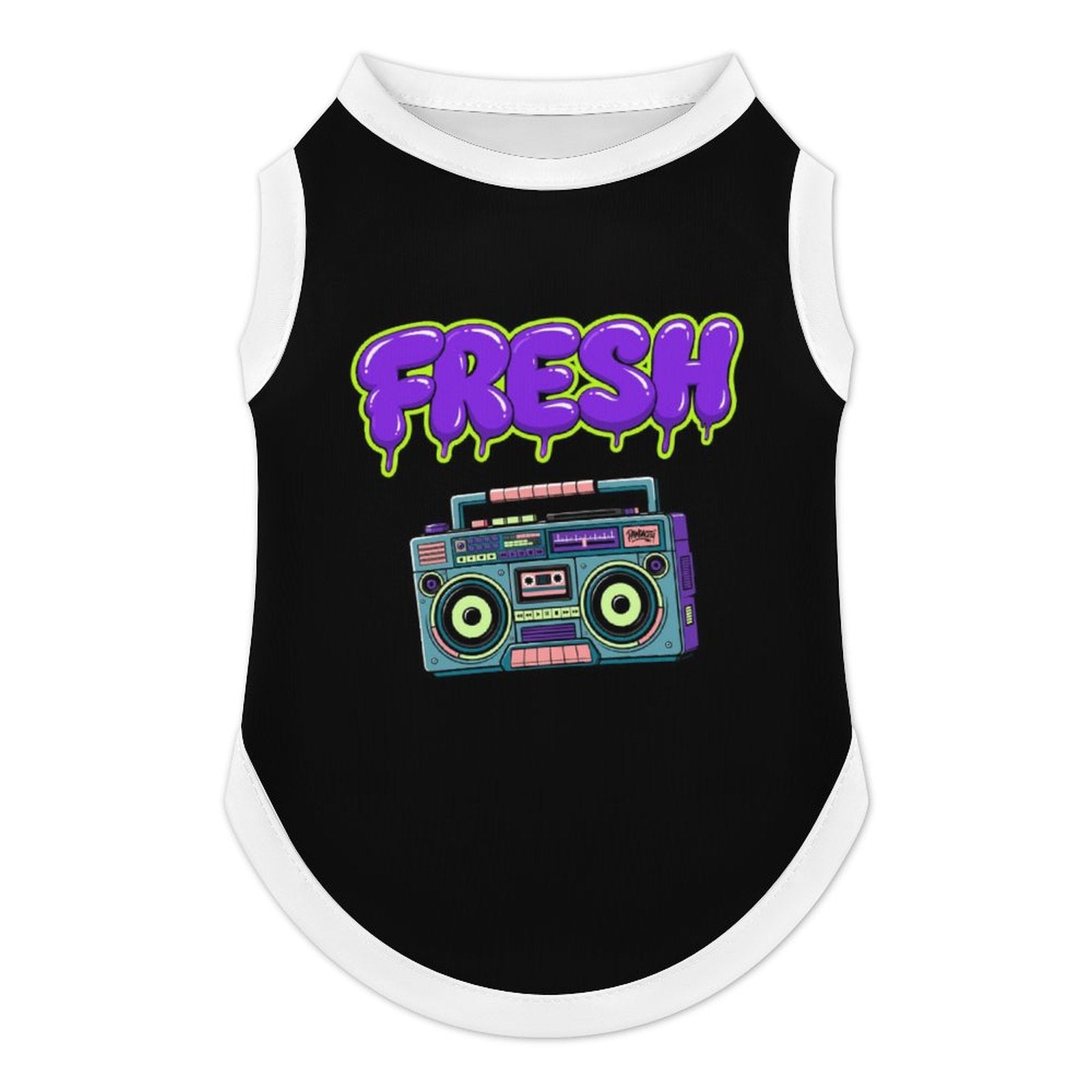 Fresh Boombox Dog Tank