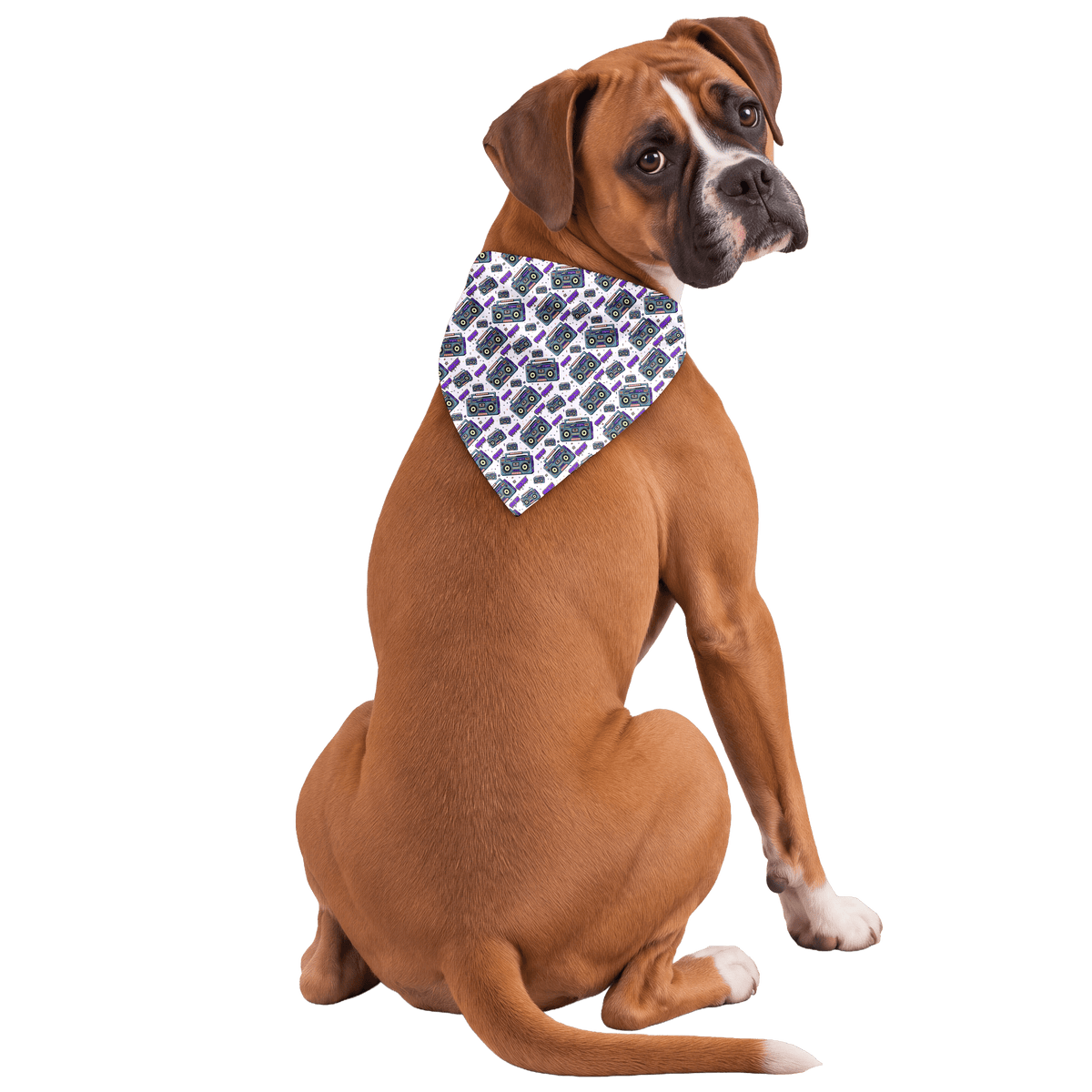 Boombox Bandana - Pawdacity™