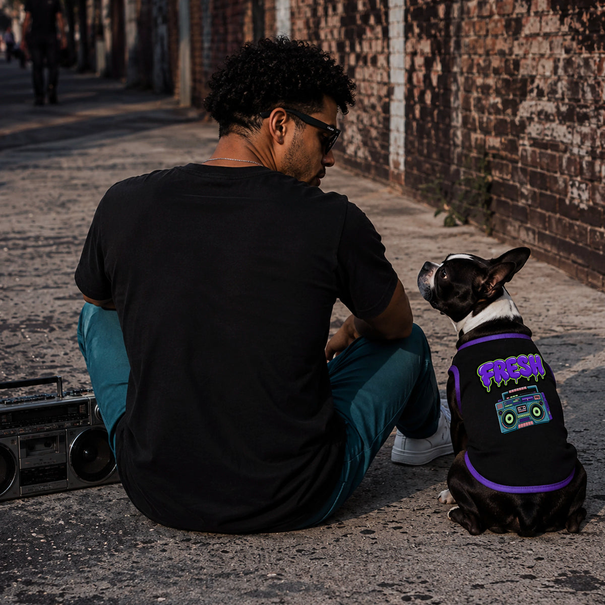 Boombox Dog Tank - Pawdacity™