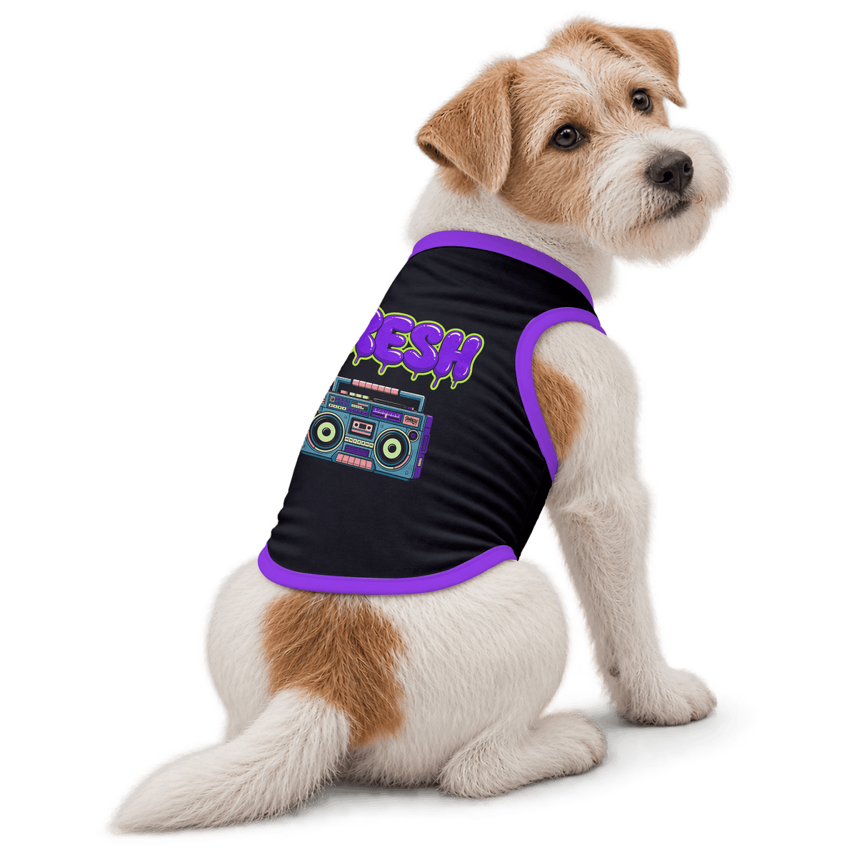 Boombox Dog Tank - Pawdacity™
