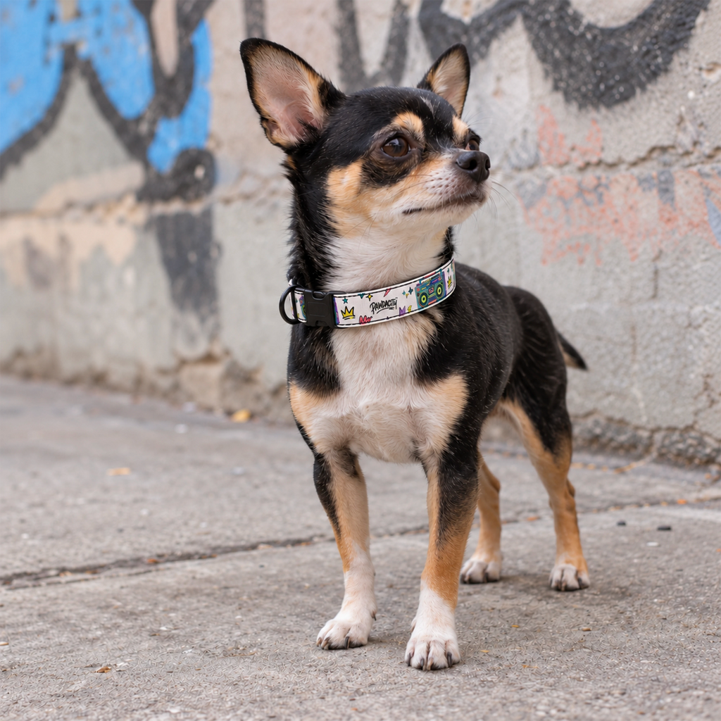 Boombox Dog Collar