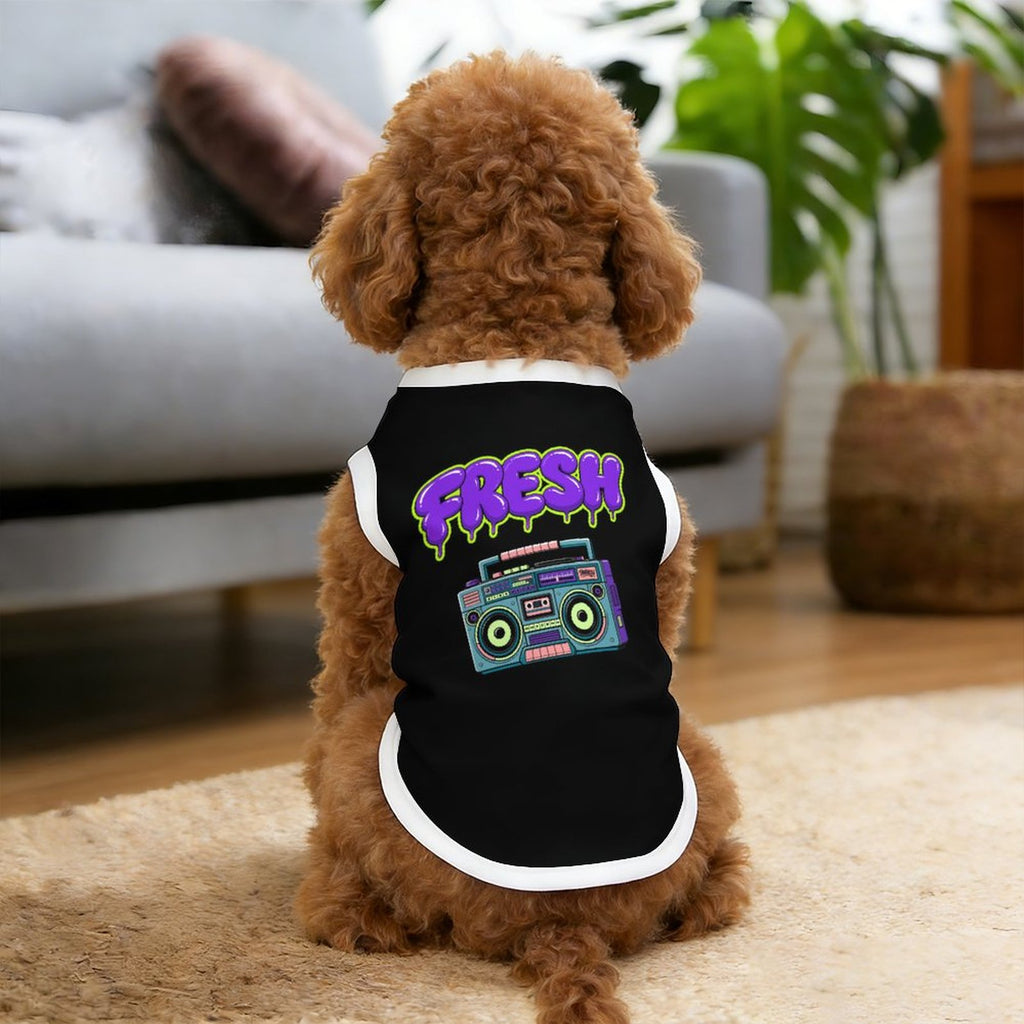 Boombox Dog Tank