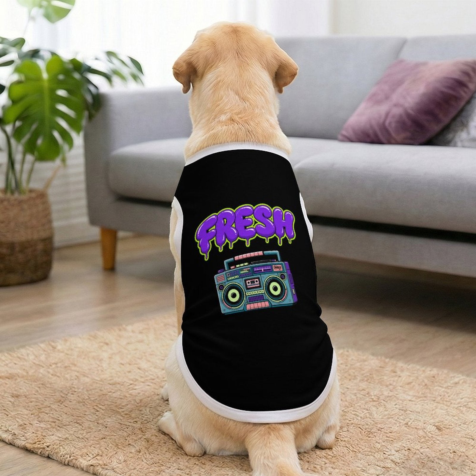 Fresh Boombox Dog Tank | Plus Size