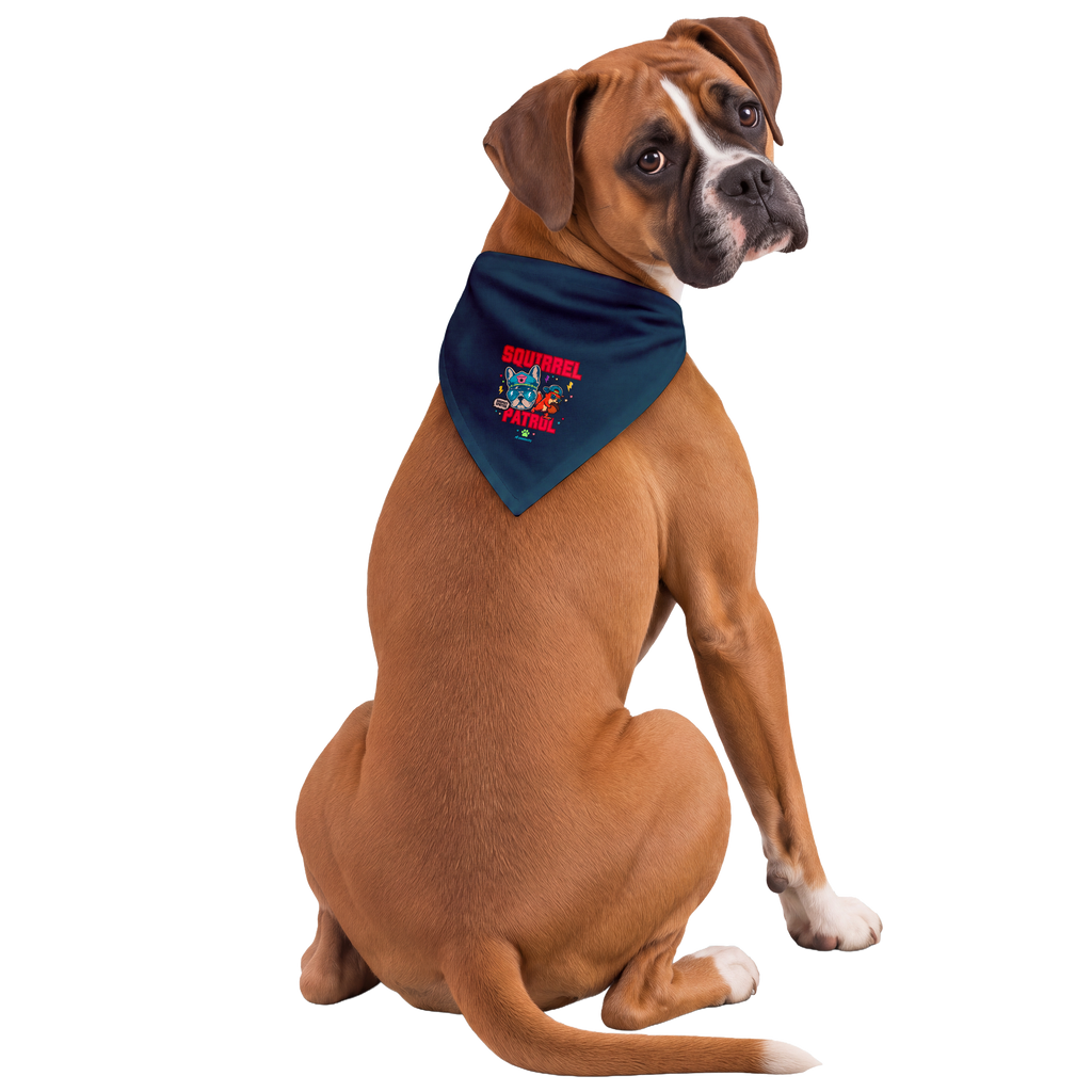 Neighborhood Watch Squirrel Patrol Bandana