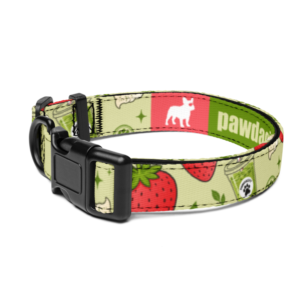 Strawberry Matcha Pet Collar